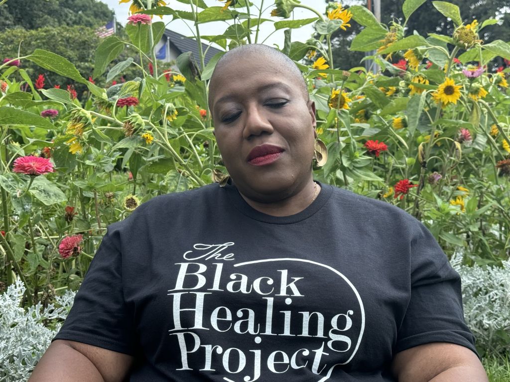 Black Healing Project - Tokeya Graham in garden