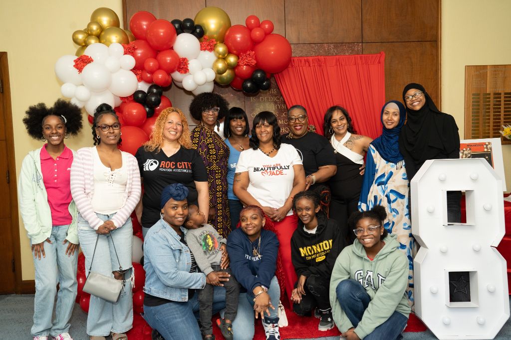 Community event with diverse participants